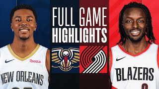 PELICANS at TRAIL BLAZERS  FULL GAME HIGHLIGHTS  February 10 2024 [upl. by Eoin]