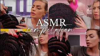 ASMR 15 Hour Scalp Scratching Between Your Itchy Braids amp Braid Removal💕 hair play roleplay [upl. by Hofstetter551]