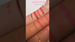 Lipstick shades shorts youtubeshorts beautymakeup beauty makeup trending newsong [upl. by Aidni]