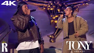 Alicia Keys amp JayZ  Empire State Of Mind  Full Performance  Tony Awards 2024  REMASTERED 4K [upl. by Macegan]