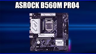 Материнская плата AsRock B560M Pro4 [upl. by Jeremiah]