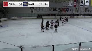 CSUN Ice Hockey vs Northern Arizona [upl. by Robbert]