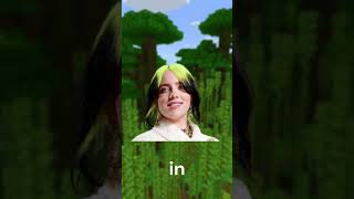 I Recreated Billie eilish In Minecraft Pixel 2 minecraft pixelart art [upl. by Enotna723]