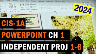 SIMnet PowerPoint Independent Project 16  StepByStep  CIS1A [upl. by Ducan]