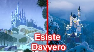 10 Castelli DISNEY che esistono davvero [upl. by Einolem]