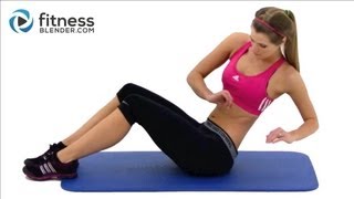 10 Min Abs Workout  At Home Abdominal and Oblique Exercises [upl. by Treble]