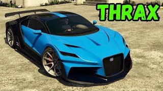 Bugatti Divo in GTA 5 Online  Thrax Customization  The Diamond Casino amp Resort DLC [upl. by Weinhardt]