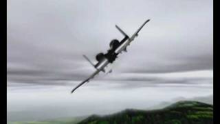 LockOn SimMod A10 dogfight Su27 [upl. by Tennes884]