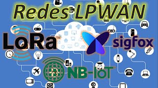 📡 Conectividad inalámbrica en el IOT  Redes LPWAN LoRa Sigfox y NBIoT [upl. by Gibun]