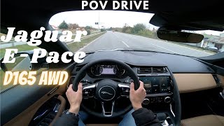 2023 Jaguar EPace S D165 AWD  POV Drive amp Walkaround  Cars by Vik [upl. by Nehgam240]