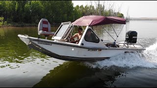 MY NEW RIVER JET BOAT  Wooldridge Alaskan Fishing Montana [upl. by Monda]