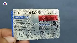 Zocon 150mg Tablet  Fluconazole Tablet  Zocon 150 Tablet Uses Benefits Dosage Review in Hindi [upl. by Naiviv318]