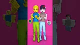 🚨STYLING MATCHING ROBLOX NOOBS IN DRESS TO IMPRESS dresstoimpress roblox dti [upl. by Hannahc]