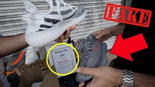 TRYING TO SELL US FAKE YEEZYS FOR 135 EXPOSED [upl. by Belita]