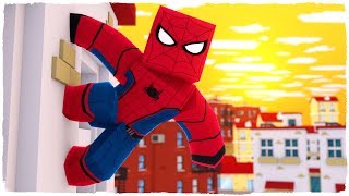 🤘ME CONVIERTO EN EL HOMBRE ARAÑA SPIDERTINA   MINECRAFT [upl. by Robena257]