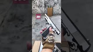 The M1911 Airsoft pistol lets check the power shorts ytsorts airgun [upl. by Liamaj478]