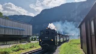 Einfahrt des Planzug 007 am 21082024 in Schwarzenberg [upl. by Asilanom]