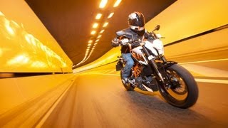 2013 KTM 390 DUKE ABS In Action [upl. by Dagley579]