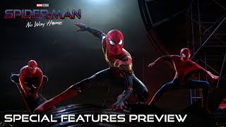 SPIDERMAN NO WAY HOME  Special Features Preview [upl. by Eserehc]