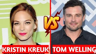 KRISTIN KREUK VS TOM WELLING  LIFESTYLE COMPARISON 2024 [upl. by Asilrak33]