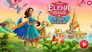 Lets Play Wings Over Avalor  Elena of Avalor  Disney Junior [upl. by Attoynek]