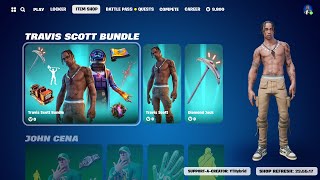 TRAVIS SCOTT is BACK Fortnite [upl. by Eilesor]