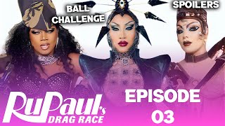 Season 16 EPISODE 03 Spoilers  RuPauls Drag Race TOP BOTTOM amp ELIMINATION [upl. by Daraj]