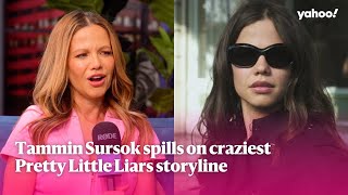 Tammin Sursok spills on craziest Pretty Little Liars storyline  Yahoo Australia [upl. by Assyli48]