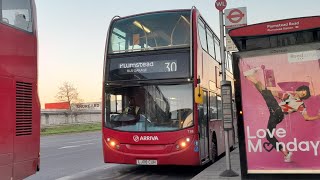 Route Visual 301 Bexleyheath Town Centre  Plumstead Bus Garage LJ08CUH T38 Arriva London E400 [upl. by Darrick]