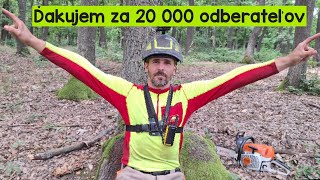 Poďakovanie za 20 000 odberateľov Amles Stihl ms 462 Gopro hero 8 [upl. by Ahter306]