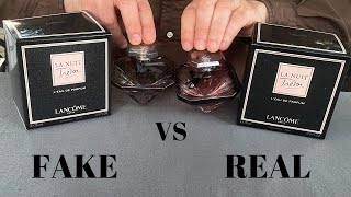 Fake vs Real Lancôme La Nuit Trésor Perfume Eau De Parfum [upl. by Yoccm]