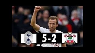 Tottenham Hotspur vs Southampton 52 All Goals amp Highlights 26122017 [upl. by Kciregor]