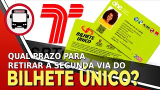 QUAL PRAZO PARA RETIRAR A SEGUNDA VIA DO BILHETE ÚNICO SPTRANS [upl. by Aciretahs]