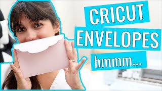 How to Make Envelopes with your Cricut Machine [upl. by Yeznil468]