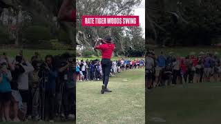 How would you rate this Tiger Woods swing 🤔 tigerwoods pgatour golf [upl. by Esilram375]