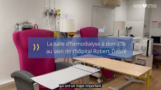 Lancement de l’hémodialyse pédiatrique à domicile à l’hôpital RobertDebré APHP [upl. by Sherard733]