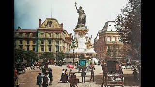 1890s1900s Spectacular Paris in Color 59 Incredible Rare Photos [upl. by Nwahsuq]