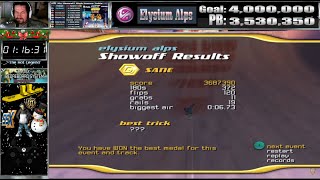 SSX Tricky Elysium Alps NonTAS 3687 Million PB Live [upl. by Macri80]