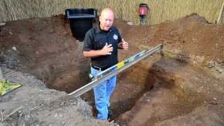 How to build a Fish Pond  Part 4  Pond Excavation 2 of 2 [upl. by Goldshell980]