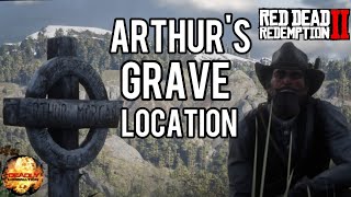 ARTHURS GRAVE LOCATION  RED DEAD REDEMPTION 2 [upl. by Zoller]