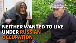 The Ukrainian Pensioners Who Walked Across The Front Line In Donetsk [upl. by Hteb]