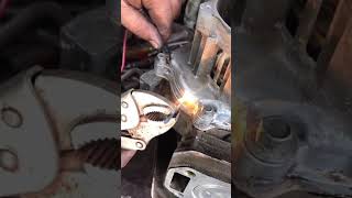 Battery se banayein welding plant shorts automobile [upl. by Uehttam297]