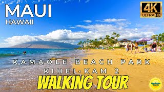 Maui Hawaii Best Beaches  Kihei Kam 2  Kamaole Beach Park II  bestbeaches kihei maui hawaii [upl. by Sikes]