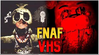 Las cintas VHS de FNAF ME PERTURBARON  FNAF VHS [upl. by Holladay765]