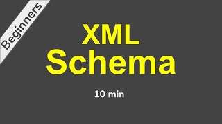 XML Schema XSD Beginner Tutorial with Demo [upl. by Rehc629]