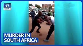 Nigerian Arrested For Murder In South Africa [upl. by Yenaj]