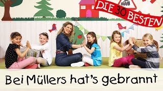 👩🏼 Bei Müllers hats gebrannt  Singen Tanzen und Bewegen  Kinderlieder [upl. by Suirtemid]