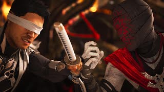 Kenshi Vs Ermac  Kombat league set [upl. by Eelarol]