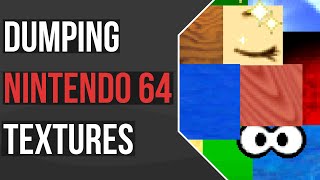 Dumping Nintendo 64 Textures With Project64 and GlideN64 Plugin Project64 v232 [upl. by Ridgley]