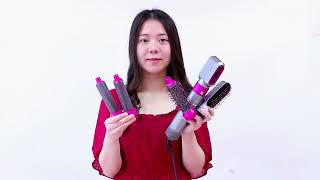 Kmart Rotating Hot Air Brush  Kmart Blow Dryer Brush  Blow Dry Brush Review  Hair Styles By J [upl. by Ojyram]